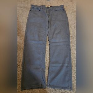Hudson & Barrow Men's Gray Jeans 32 X 30 Straight Leg Pants